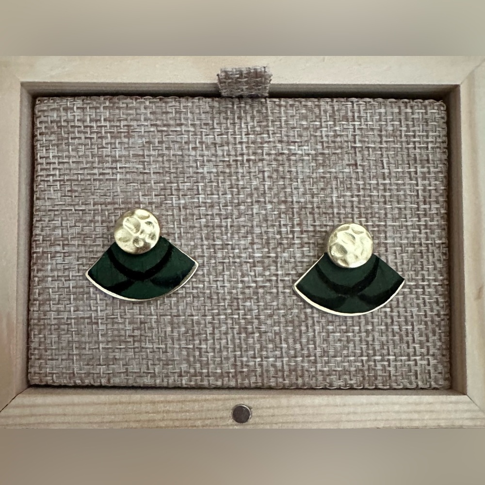 BRACKISH Pheasant Feather Earrings